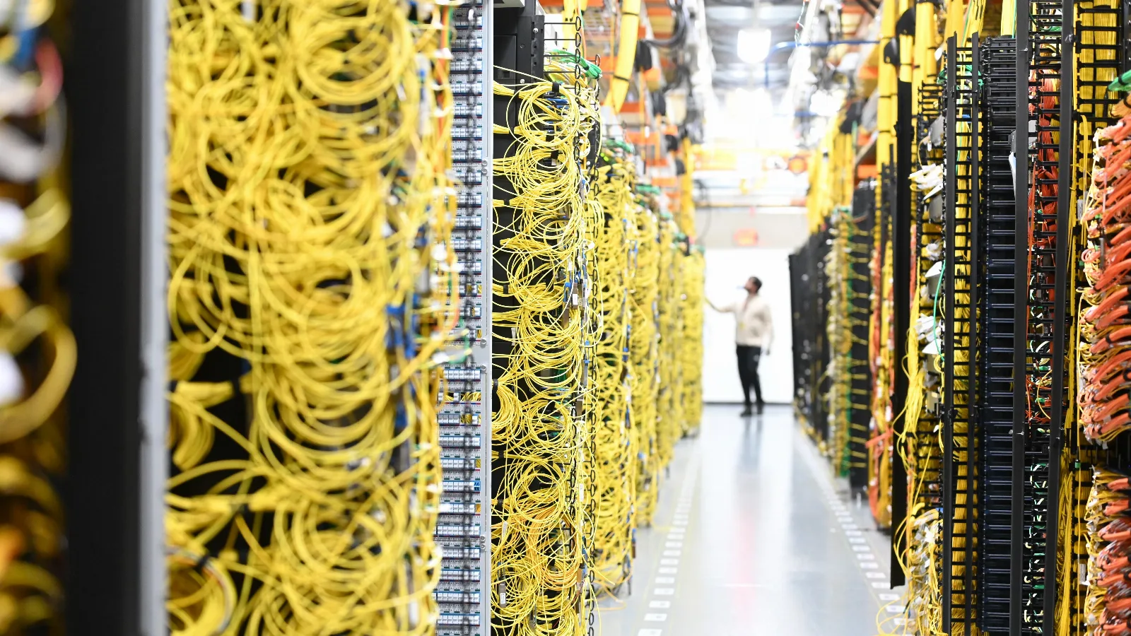 AWS data centre interior, published by Amazon