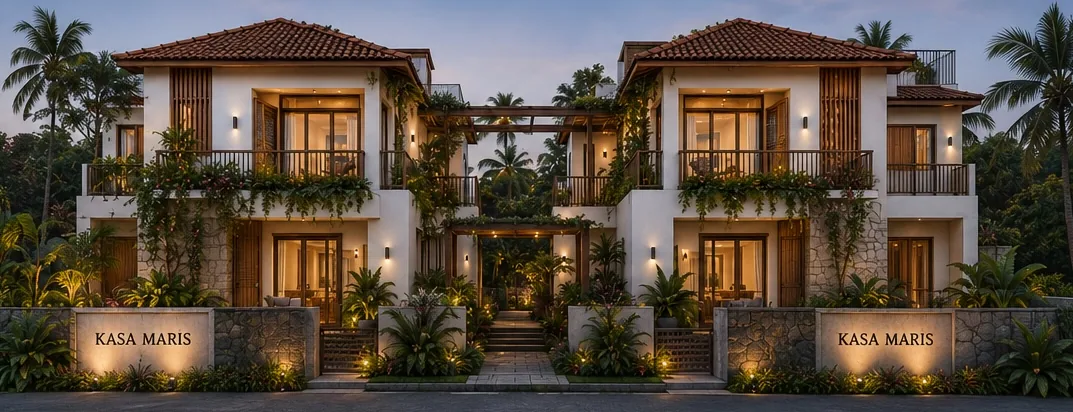 Contemporary coastal architecture at Kasa Maris